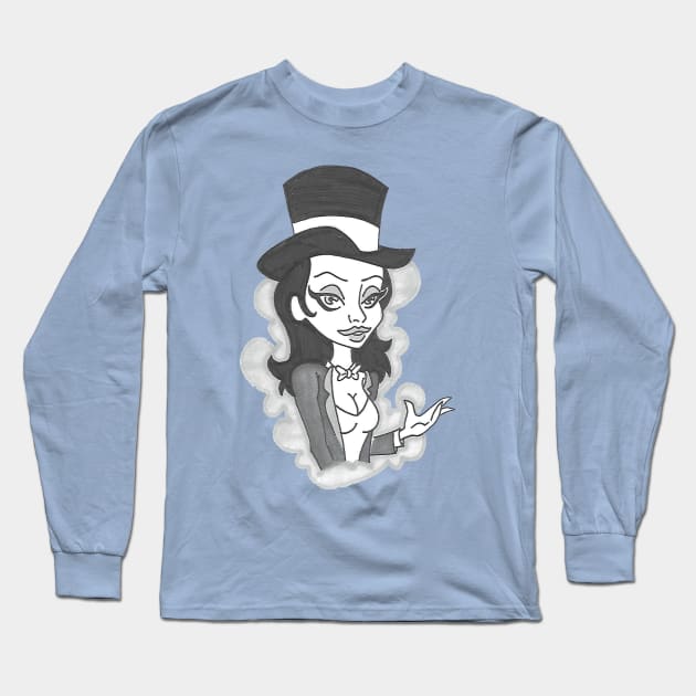 Zatanna Long Sleeve T-Shirt by Blaze_Belushi